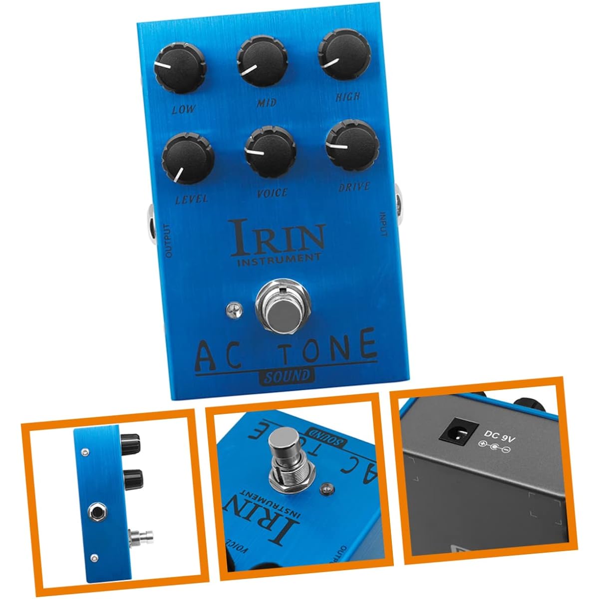 Vaguelly 2pcs Electric Guitar Effector Guitar Accessories Analog Delay Effect Analog Delay Guitar Effect Digital Delay Electric Guitar Effector Electric Guitar Effector