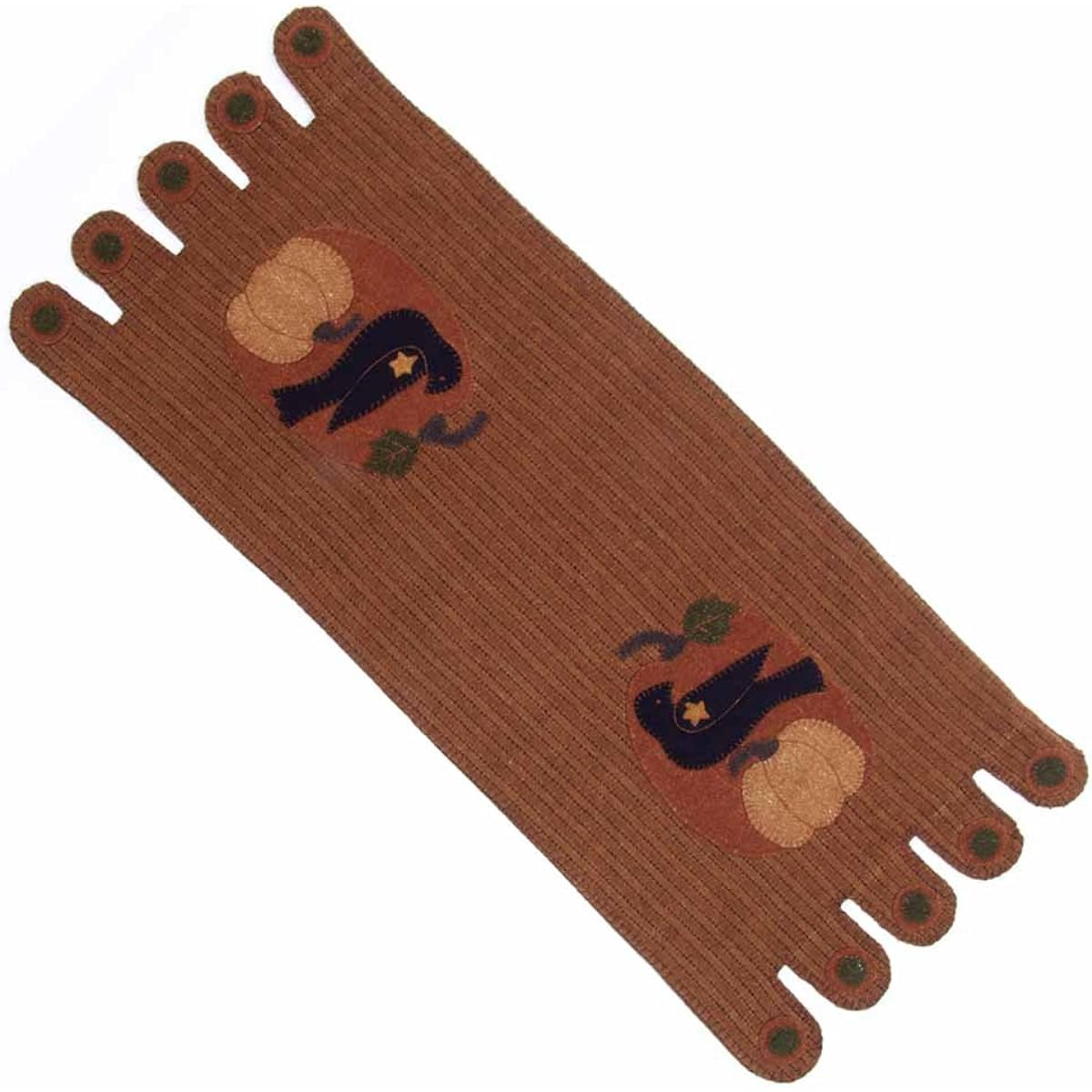 Raghu Crowing Orange Table Runner Home Collection 18" x 18"