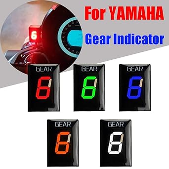 Digital Meter Display Motorcycle Gear Display Meter Yamaha Mt-03 Fz16 Fz1 FZ-S WR250r WR450r Xt660 TDM900 Xjr1300 Xvs950A FZ6r Gear Indicator Indicator Meter Display