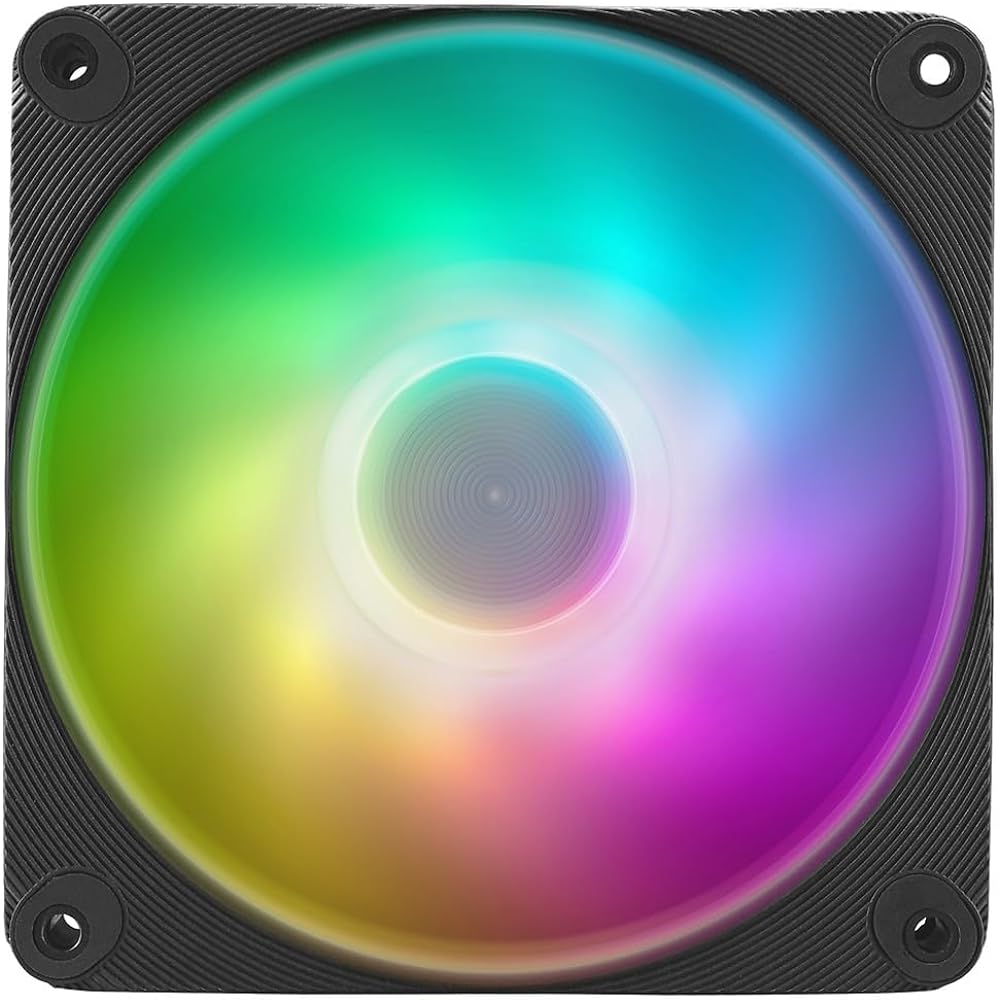 IN WIN 20mm thin yet high cooling and quiet 120mm ARGB fan pack of 3 [FN-AM120S-3PK]