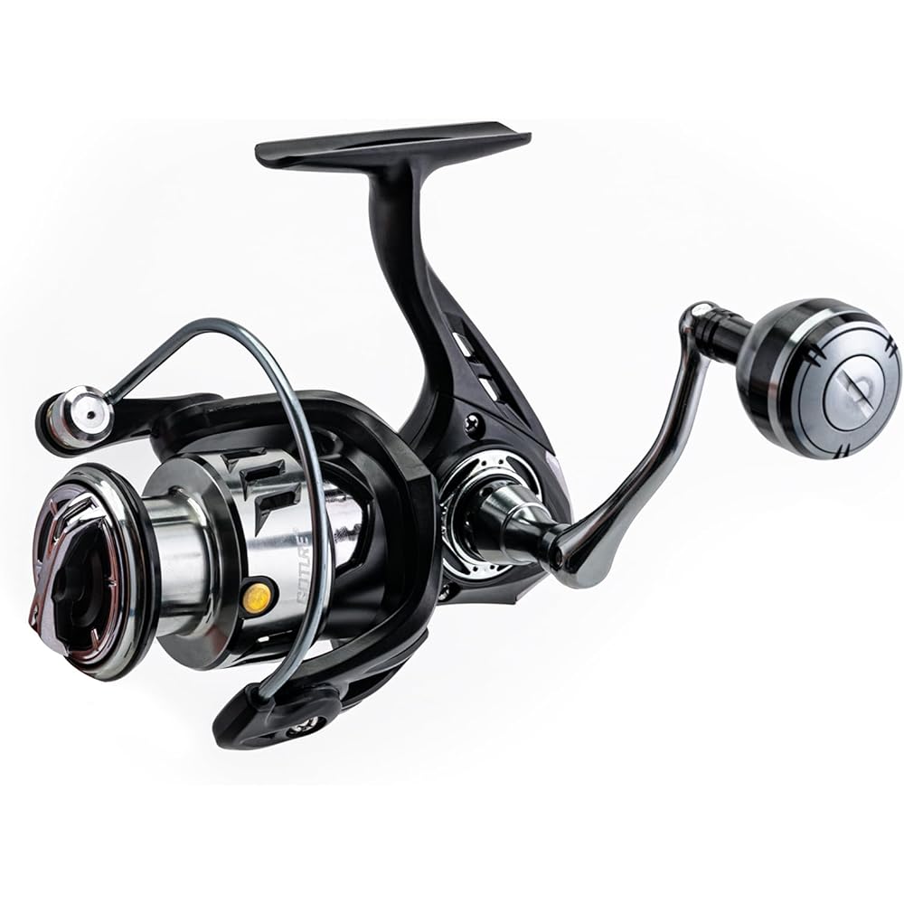 Goture Spinning Reel Beginner's Reel No. 1000 5+1BB Left and Right Interchangeable Handle Jigging Reel Ultra Light Freshwater Fishing Sea Fishing Flounder Sea Bass Trout Sabiki Reel Embankment and Rock Fishing Lure Fishing Kayak Fishing
