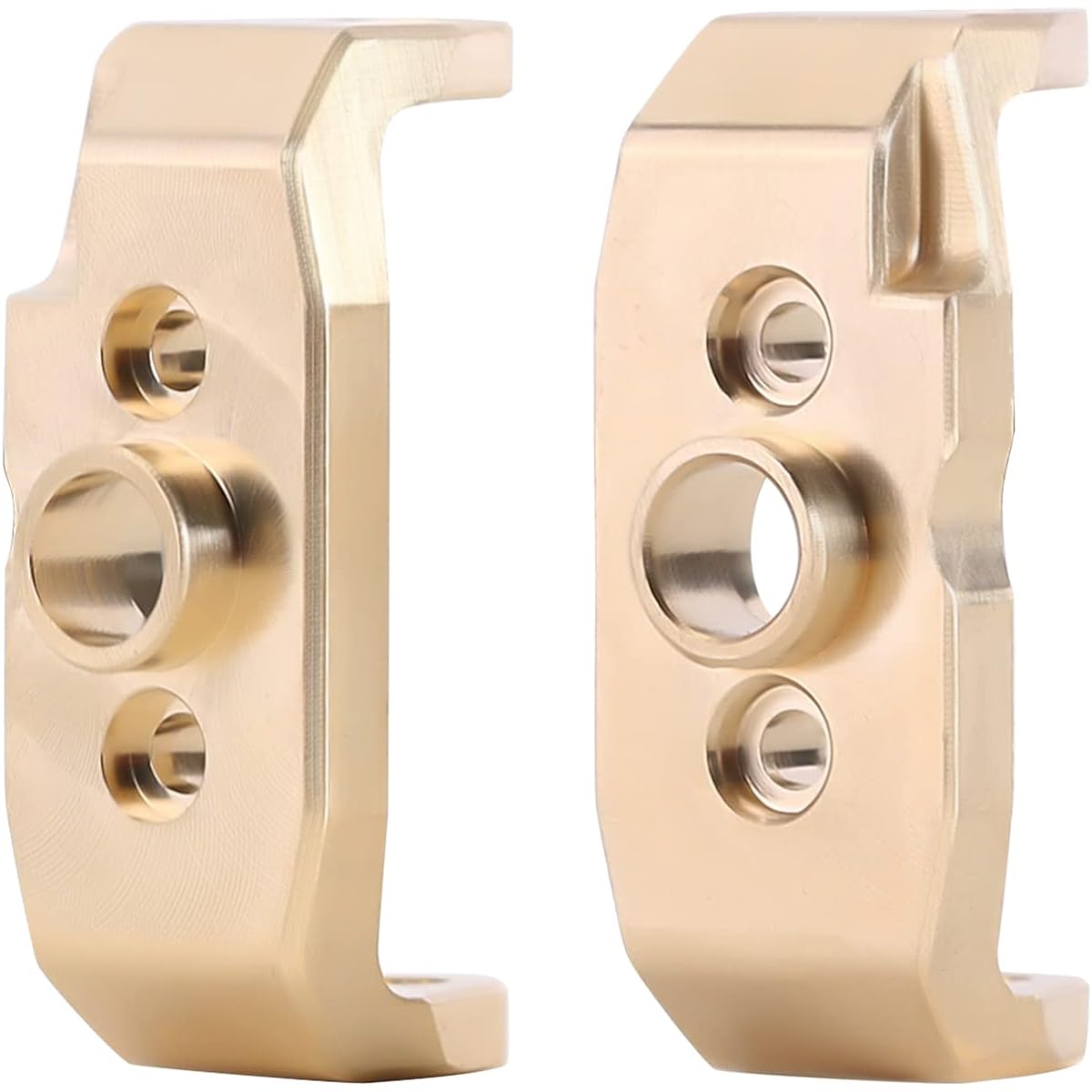 HOTSTORM Upgrade Parts for TRX4M Brass Steering Block Knuckle and Caster Block C-Hub 1/18 RC Crawler Upgrade