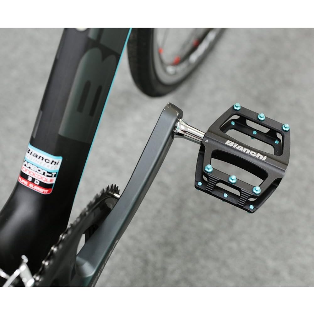 Bianchi CNC lightweight flat pedal A JPP01090001BK0
