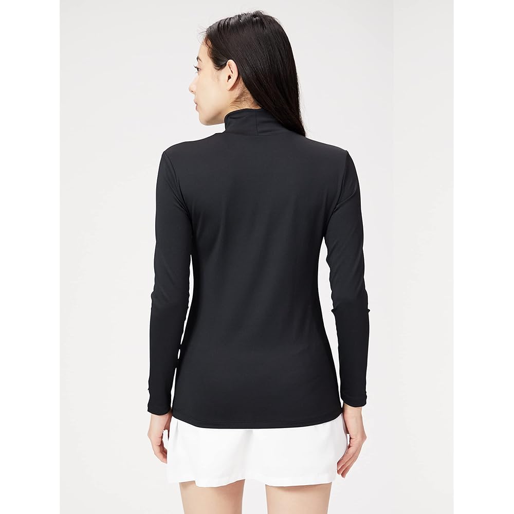 [Fila Tennis] High Neck Long Sleeve Shirt, Absorbent, Quick Drying, UV Protection, Stretch VL8025 Women's