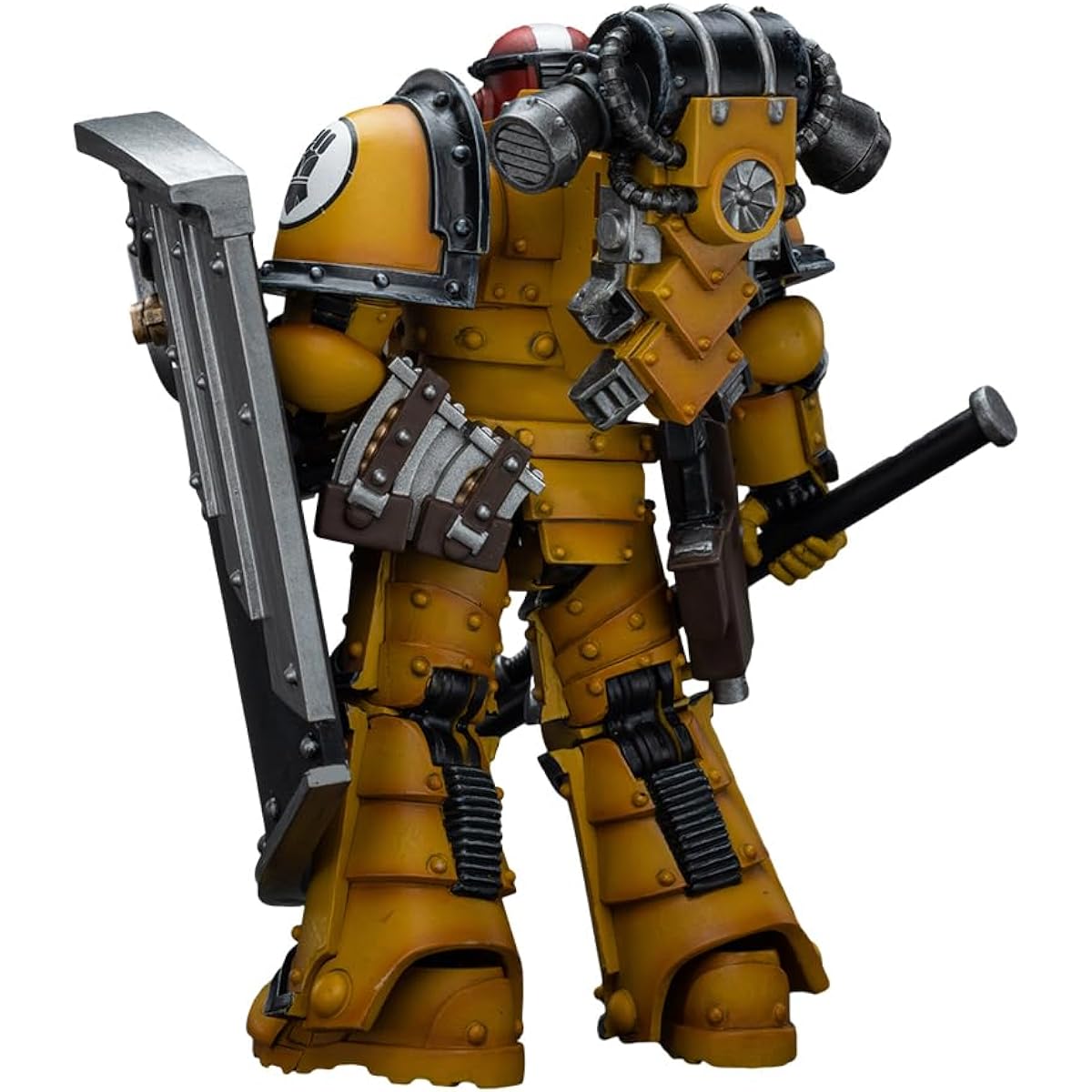 JOYTOY Warhammer 40K Imperial Fist Breacher Sergeant Thunderhammer 1:18 Scale Action Figure