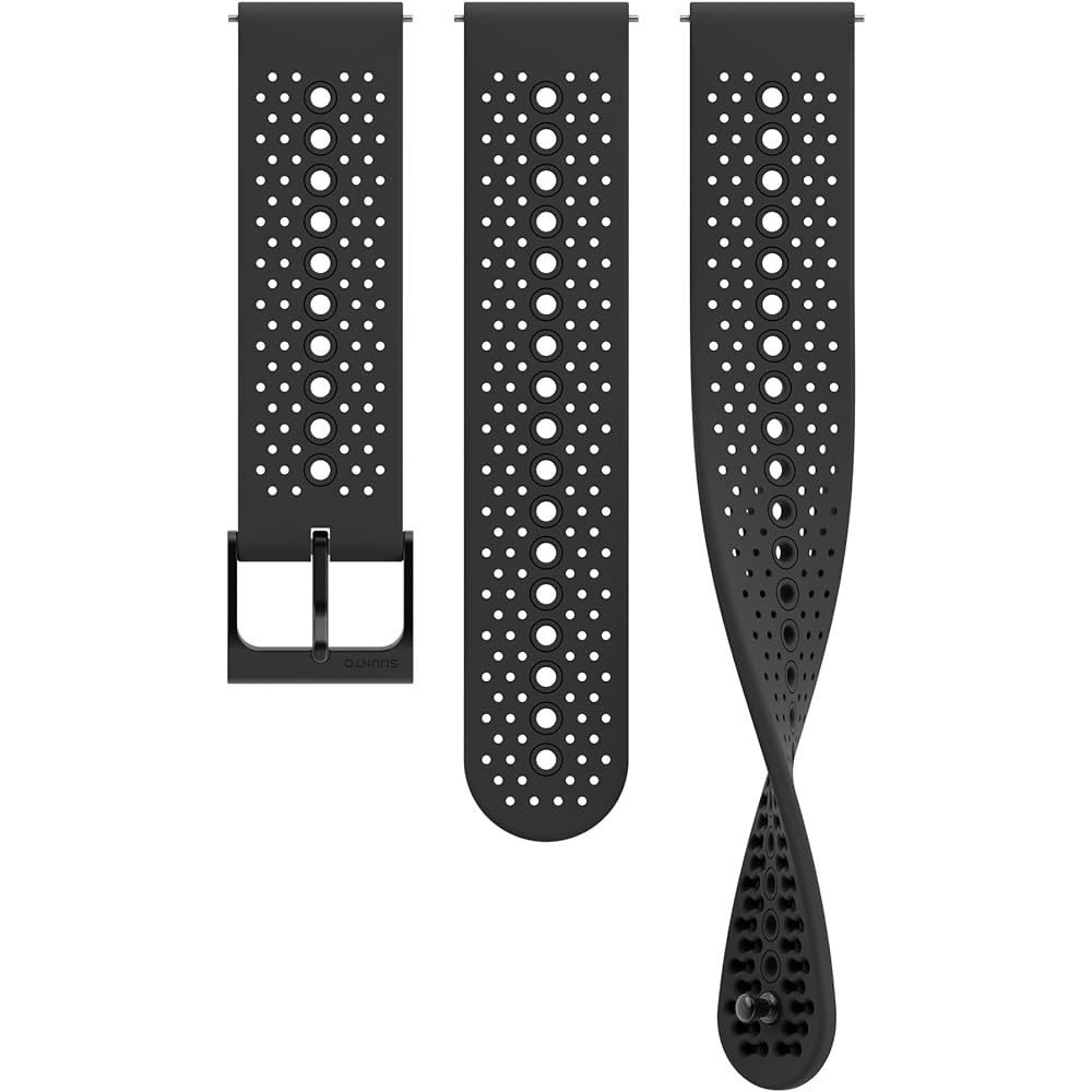 SUUNTO Replacement Band Strap Compatible with Suunto9peak 22mm ATHLETIC 1 Silicone Strap