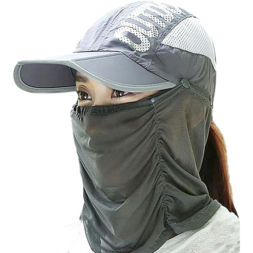 [Komorebiya] Sun Hat Face Cover Neck Cover Included