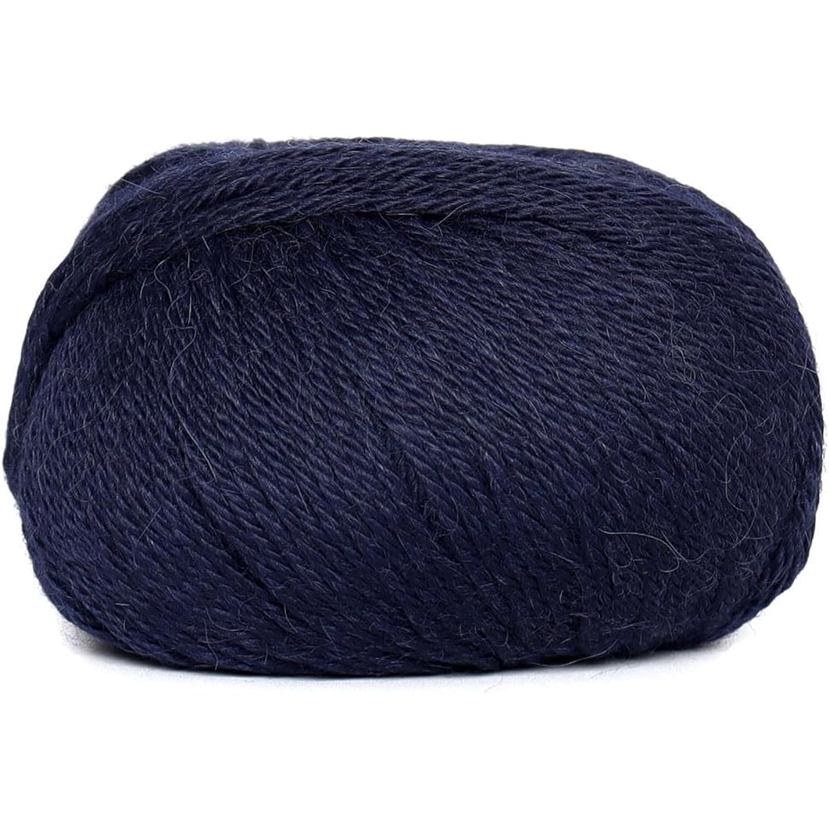 100% Baby Alpaca Yarn Wool 3 Skeins Set Lace Weave Bulky/Chunky Weight - Heavenly Soft Perfect for Knitting and Crocheting (Navy Blue, DK - 109 Yards/100 MTS - 50 g (1.7 oz) / Skein)