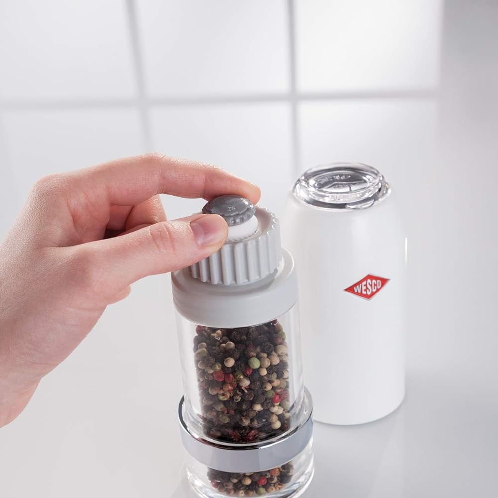 WESCO Mill Violet Size:∅6×H16cm Salt & Spice Grinder 130g 322774-36