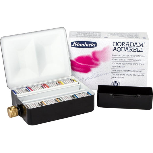 Schmincke Horadam Watercolor 8X1/2 Metal Set [Parallel Input Products]