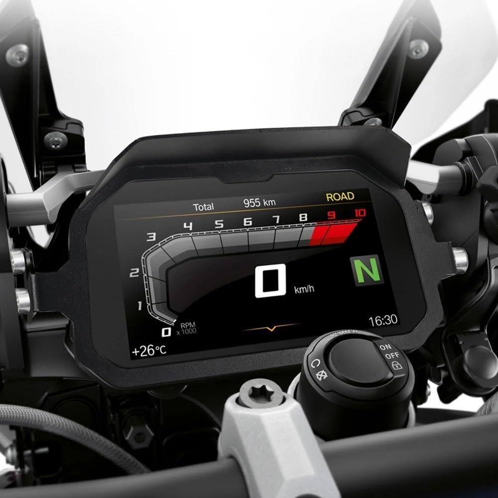 Motorcycle Instrument Frame Motorcycle Protector Cover Sun Visor B&M&W R1250GS R1200GS LC Adventure GS 1200 1250 R1200 R1250 GS (Color : 0)