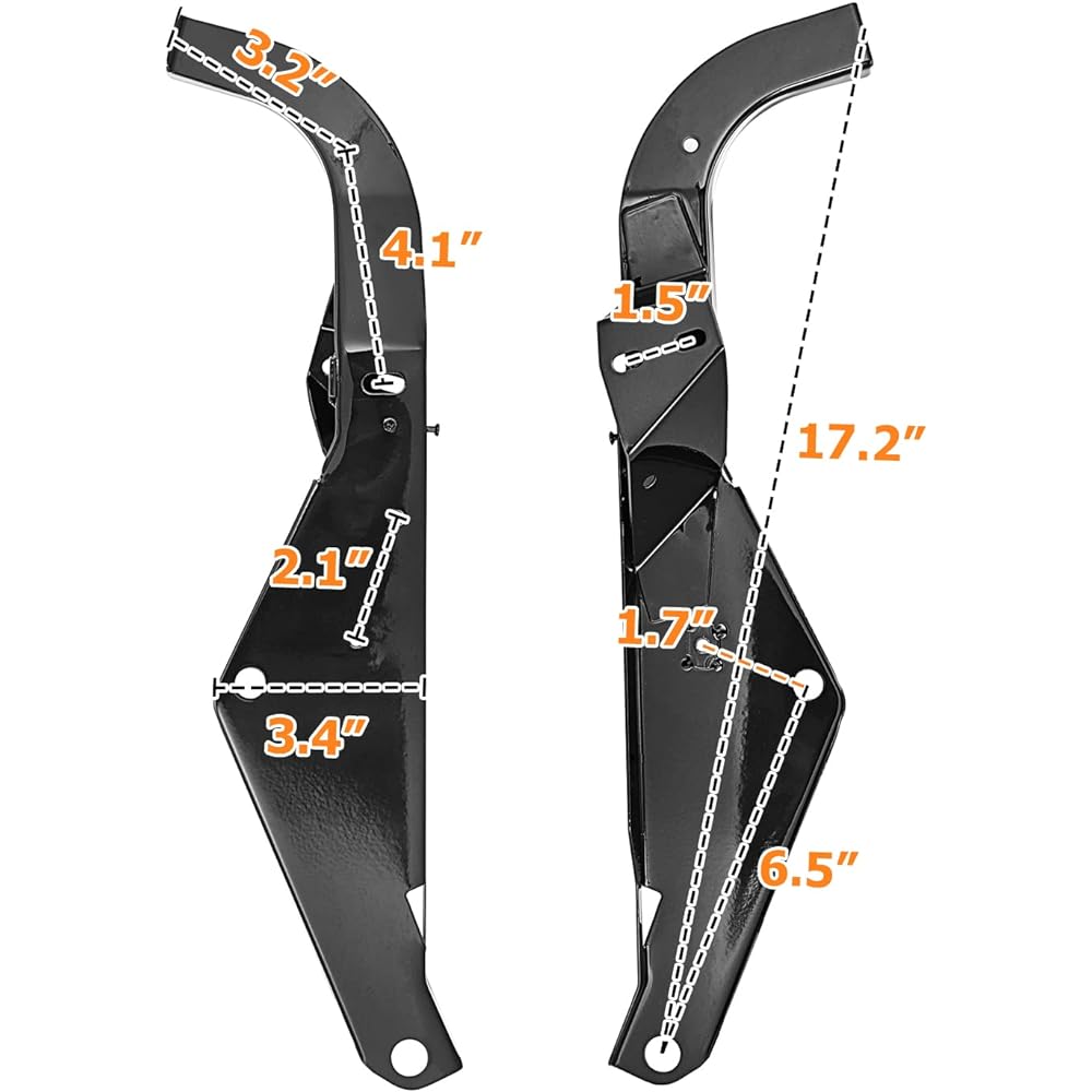 Mofun Outer Head Batwing Fairing Support Bracket 1996-2013 Harley Electra Glide FLHT & Street Glide FLHX