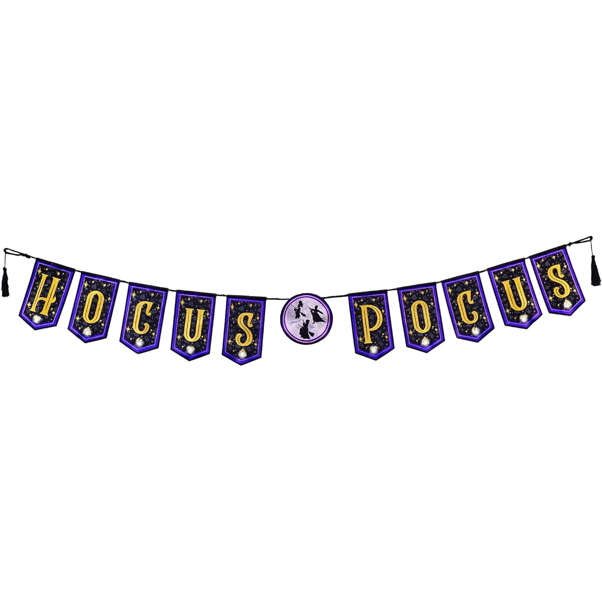 Spirit Halloween Light Up Hocus Pocus Banner