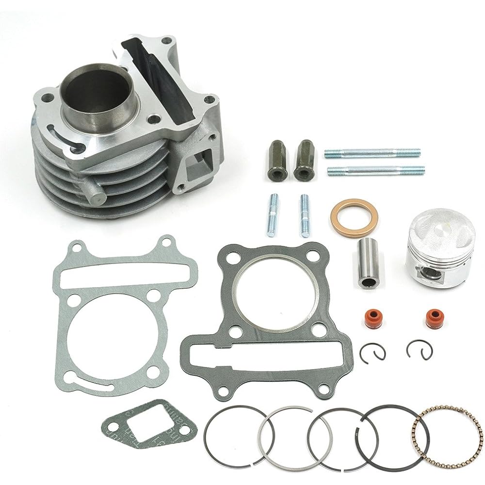 Glixal ATMT1-005 High Performance GY6 50cc - 60cc 44mm Big Bore Cylinder Kit with Piston for 139QMB 139QMA Scooter Moped ATV