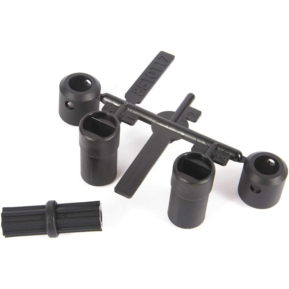Axial V2 6x6 Driveshaft Set Short: WB8, AXI232001