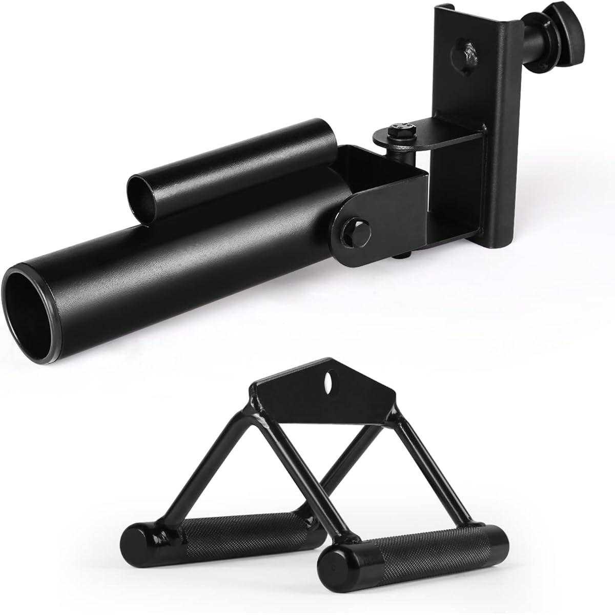 LIONSCOOL Power Rack Mine Attachment - Ultra Durable T-Bar Row Attachment - Perfect for Full Body Training in the Home Gym - Great for Deadlifts/Triceps Workouts - Great for Rotational Workouts