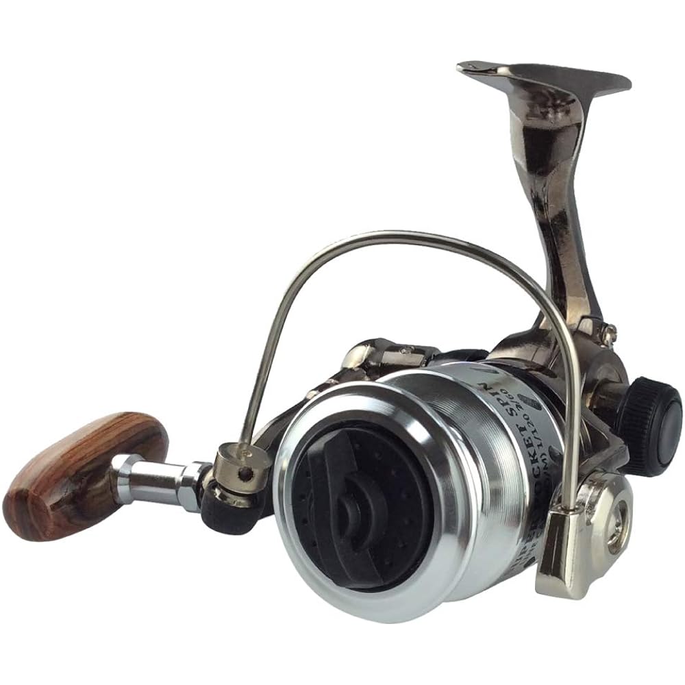 Olerdo Fishing Gear Miniature Pocket Reel "Pokerudo A" with Pen Rod Compatible Attachment qb010103