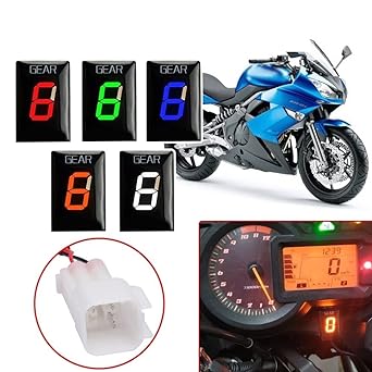 Speed Display Meter Gear Indicator Kawasaki ER6N ER-6N ER6F ER-6F Z750 Z1000 Z-750 Z-1000 ER4N ER-4N ER4F ER-4F Motorcycle Accessories Display