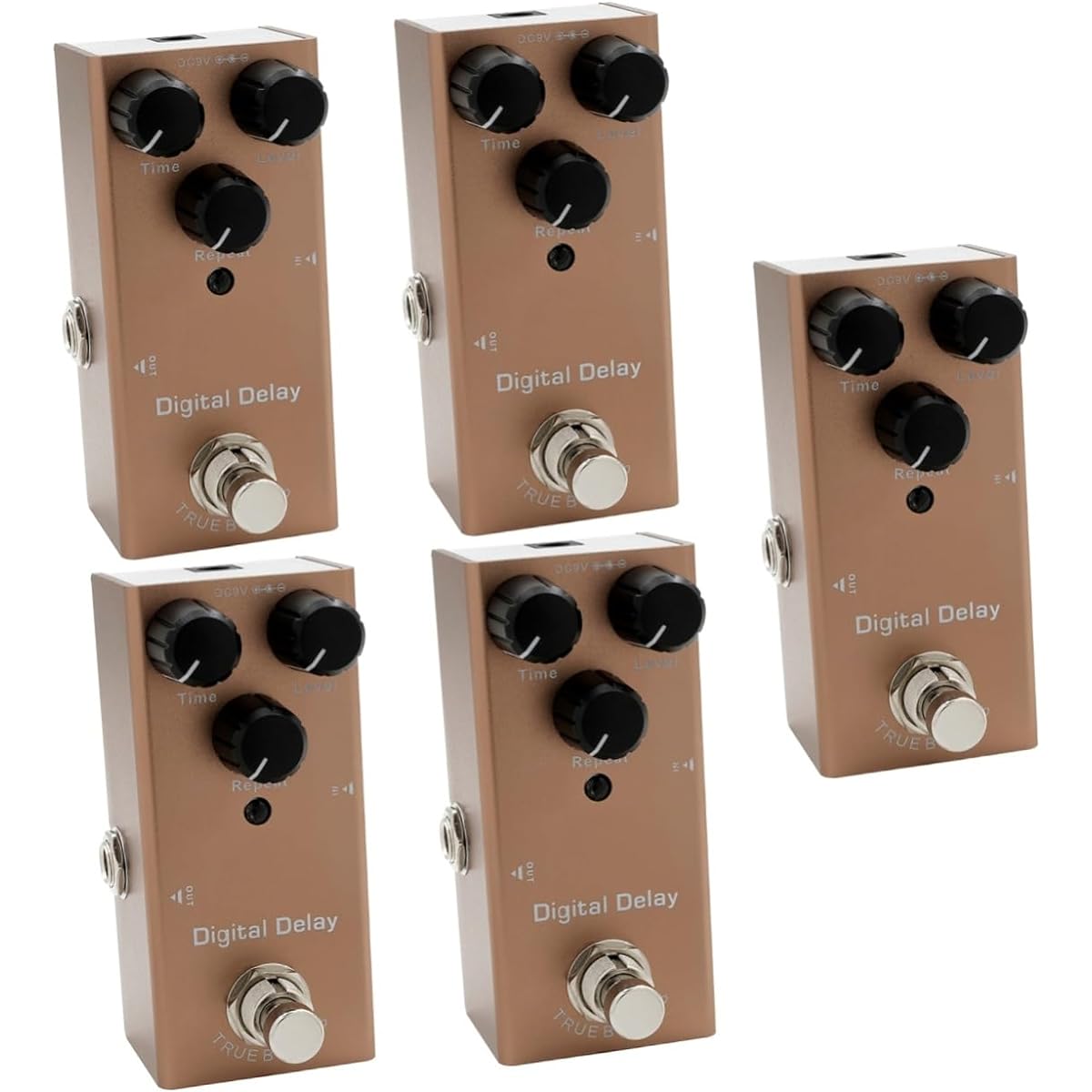 Vaguelly 5pcs Guitar Effect Reverb Pedal Delay Pedal Strymon 10 Effect Delay Bass Effect Pedal Electric Guitar Effector Electric Guitar Pedal Delay Effect