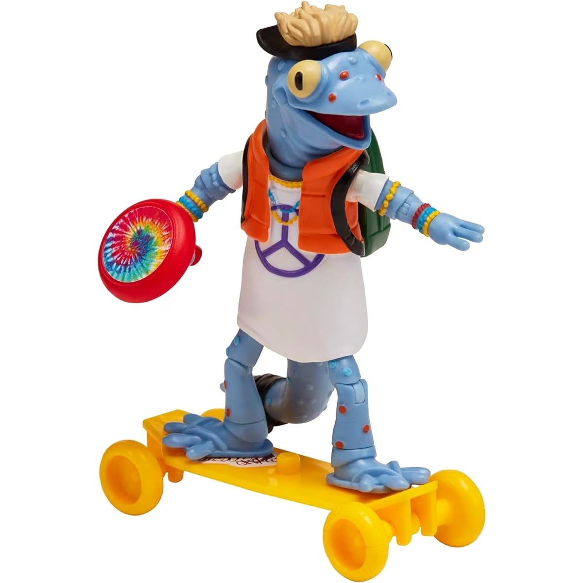 Teenage Mutant Ninja Turtles Playmates Toys Teenage Mutant Ninja Turtles Mutant Mayhem Mondo Gecko Basic Action Figure, 83295