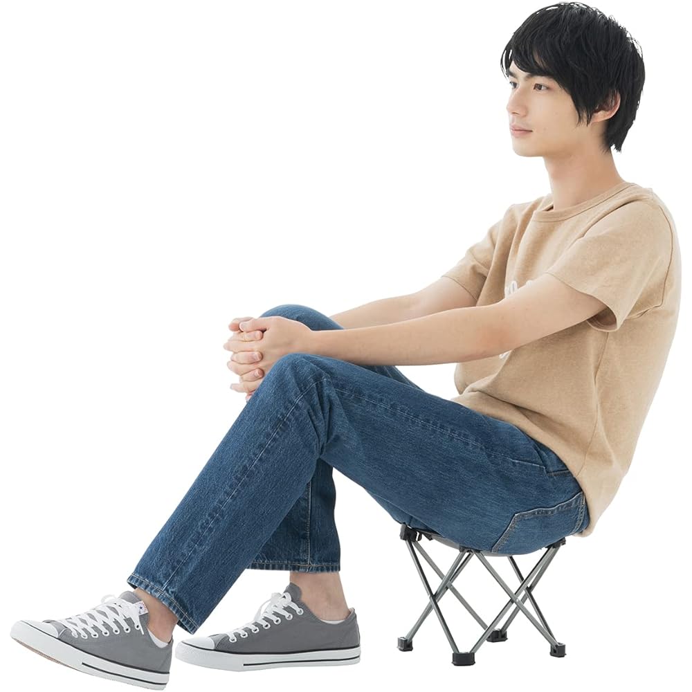 LOGOS Cubic Chair Duralumin Load Capacity 120kg Outdoor Folding Camping Chair