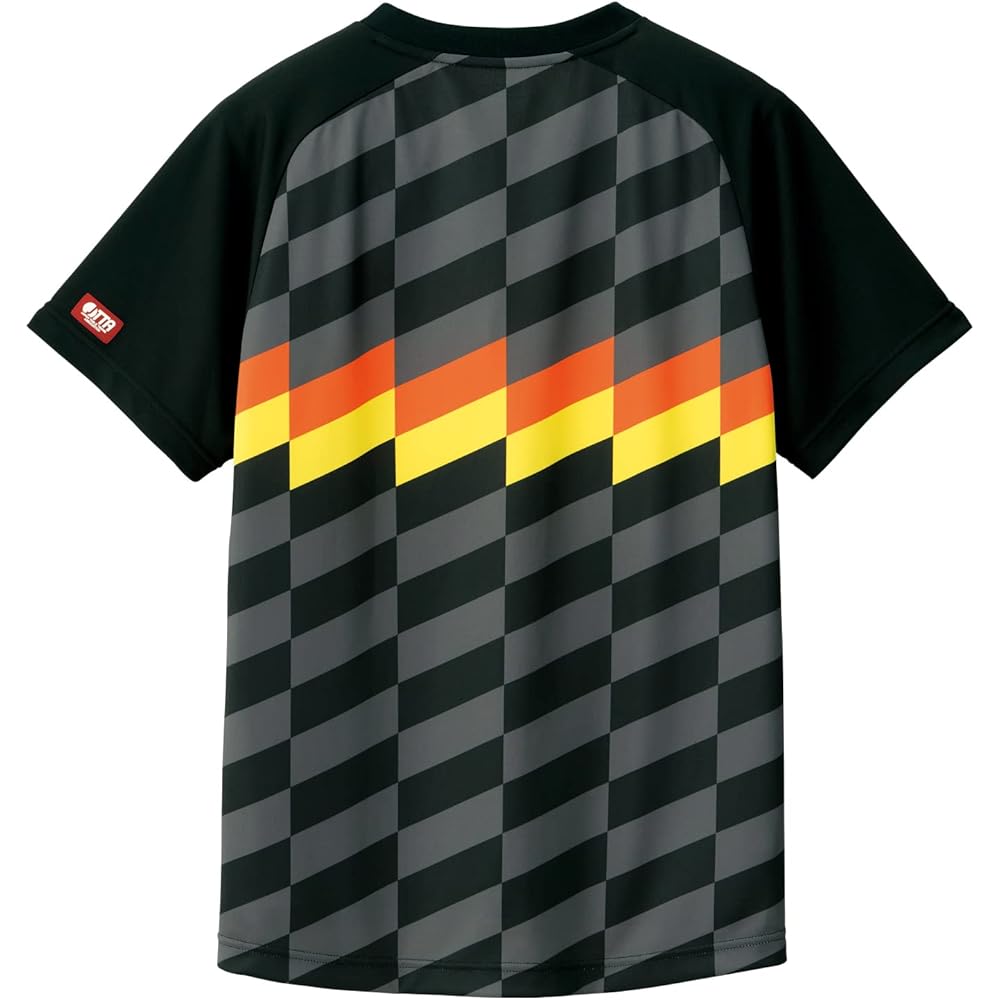 [Victus] Table Tennis Shirt Checker Line Game Shirt J.T.T.A (Japan Table Tennis Association) Officially Approved