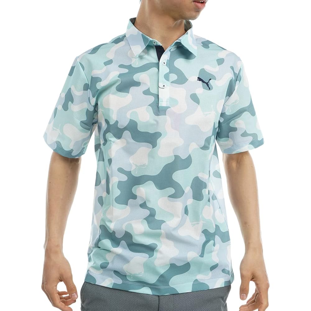 [PUMA] Golf Shirt CAT Camouflage SS Polo Shirt Men's