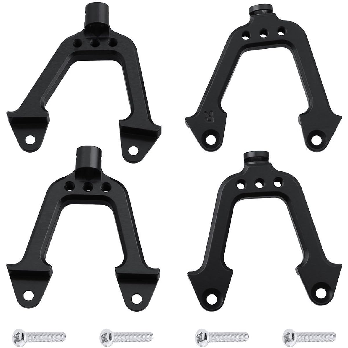 HobbyPark Aluminum Shock Hoop Parts Front & Rear Towers for AXIAL SCX10 Off-Road Rock Crawler Upgrade 2 Pack