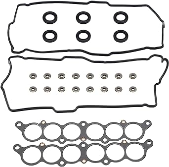 Engine Cylinder Valve Cover Gasket Set VC203 VS50422R MS 95899 Toyota 4Runner 3.4L 1996-2002 T100 3.4L 1995-1998 Tacoma 3.4L 1995-2004 Tundra 3.4L 2000-2000 4 4