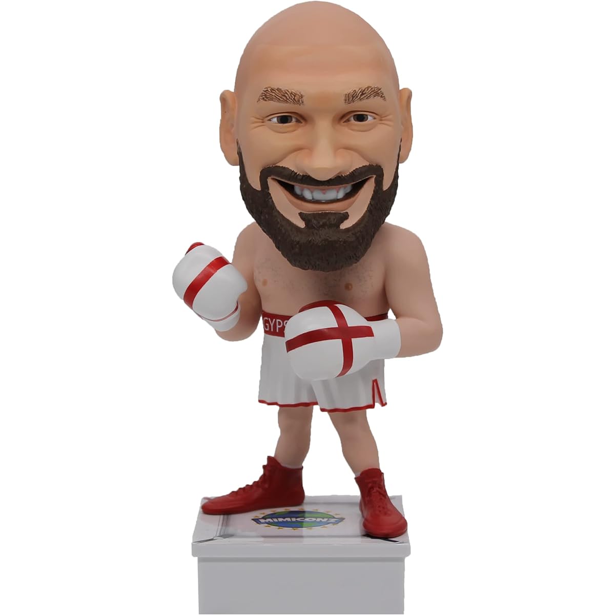 Mimiconz Figure Sports Star Collection Tyson Fury. 20cm tall lifelike character, hand-painted novelty gift