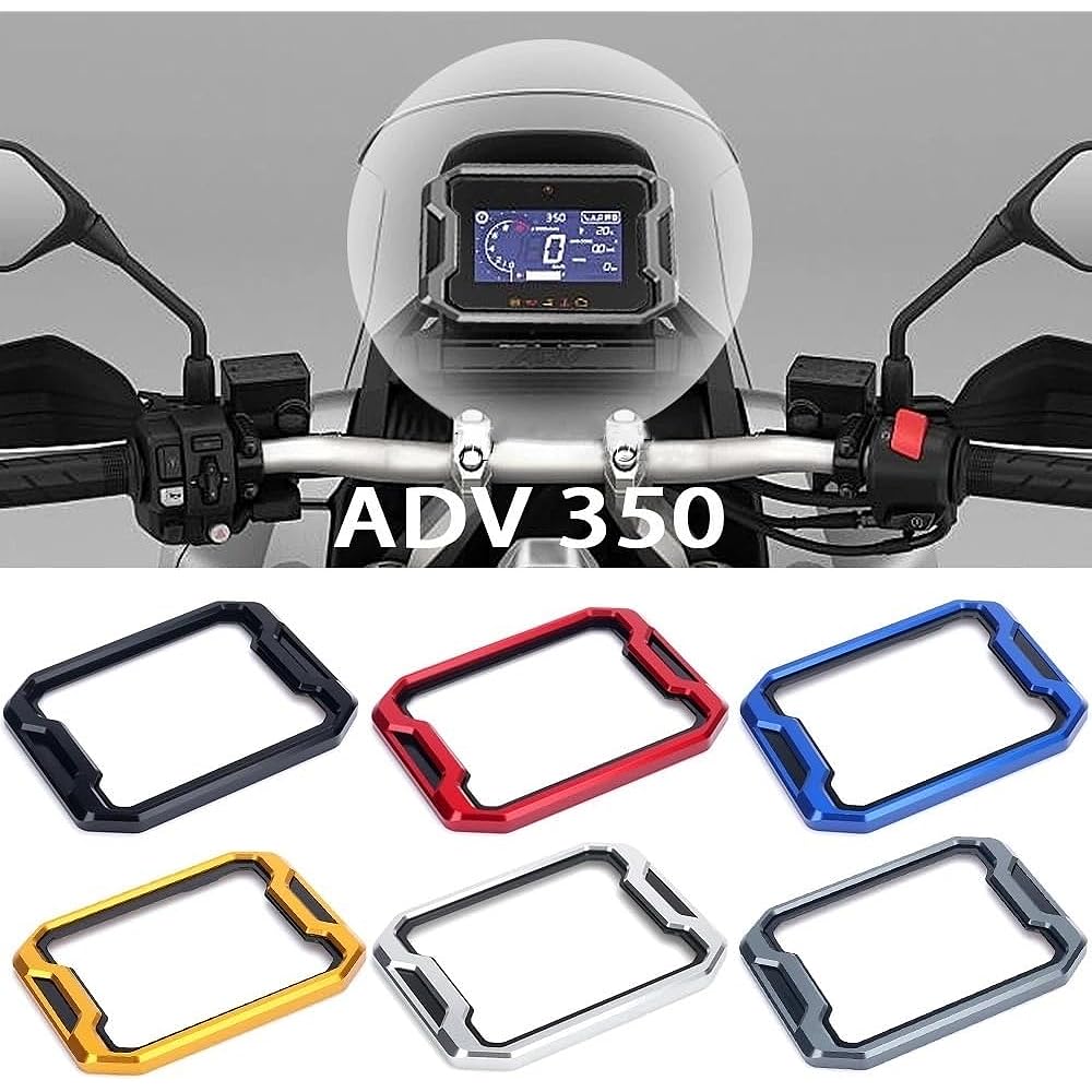 Motorcycle Instrument Frame Honda ADV350 ADV 350 Adv350 2022 2023 Motorcycle Meter Frame Screen Protector Cover Instrument Protection (Color : 11)
