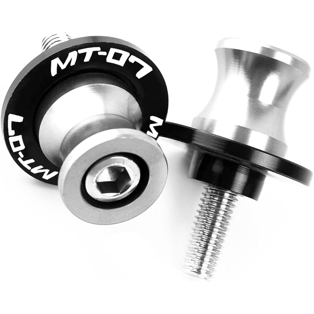 Swing Arm Spool Slider Stand 6M For Ya-ma-ha MT-07 FZ-07 MT07 FZ07 TRACER 2013 2014 2015 2016 2017 2018 Motorcycle Swing Arm Spool Slider Stand Screw (Color: Red)