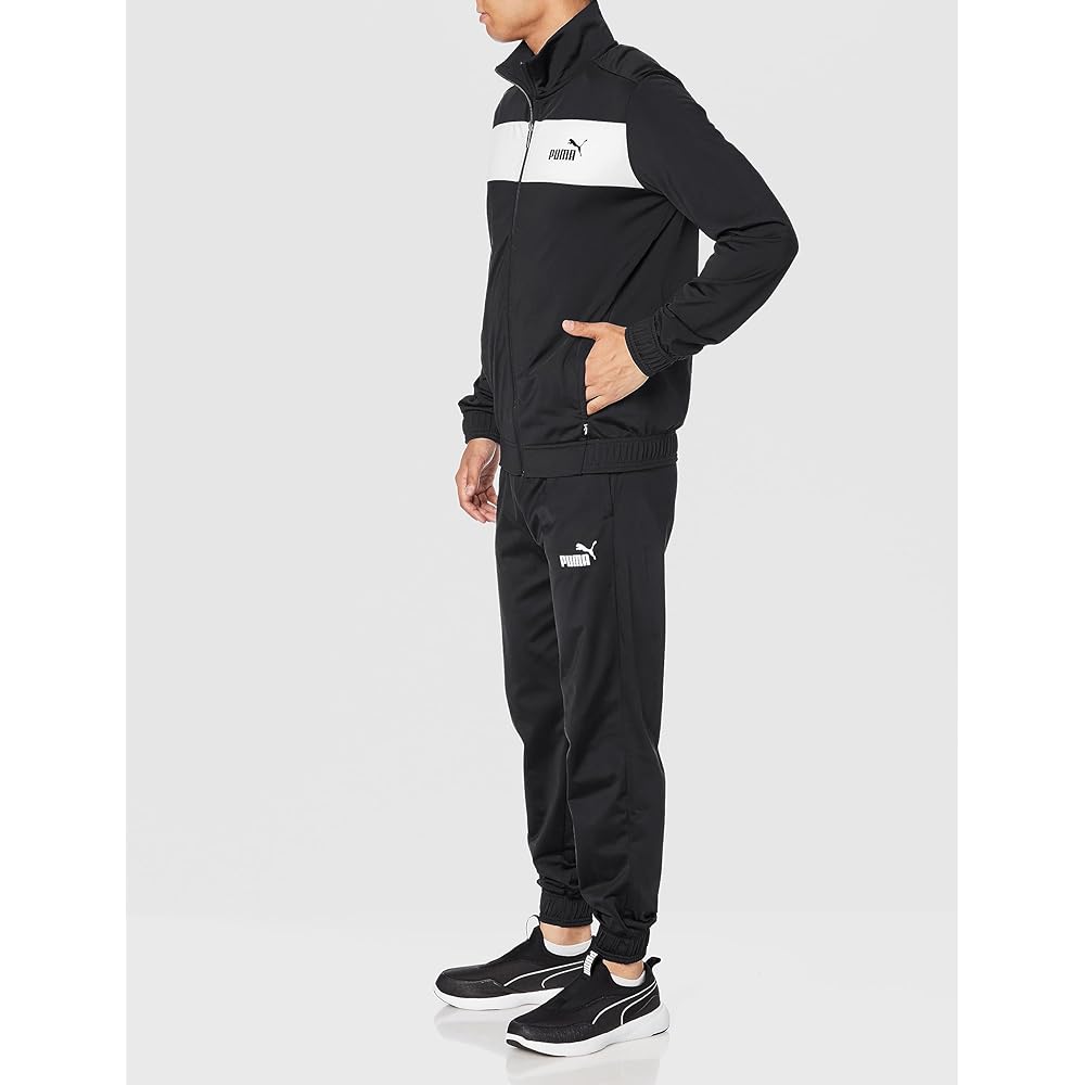 PUMA 678477 Men's Jersey Top and Bottom Set Training Poly Training Suit