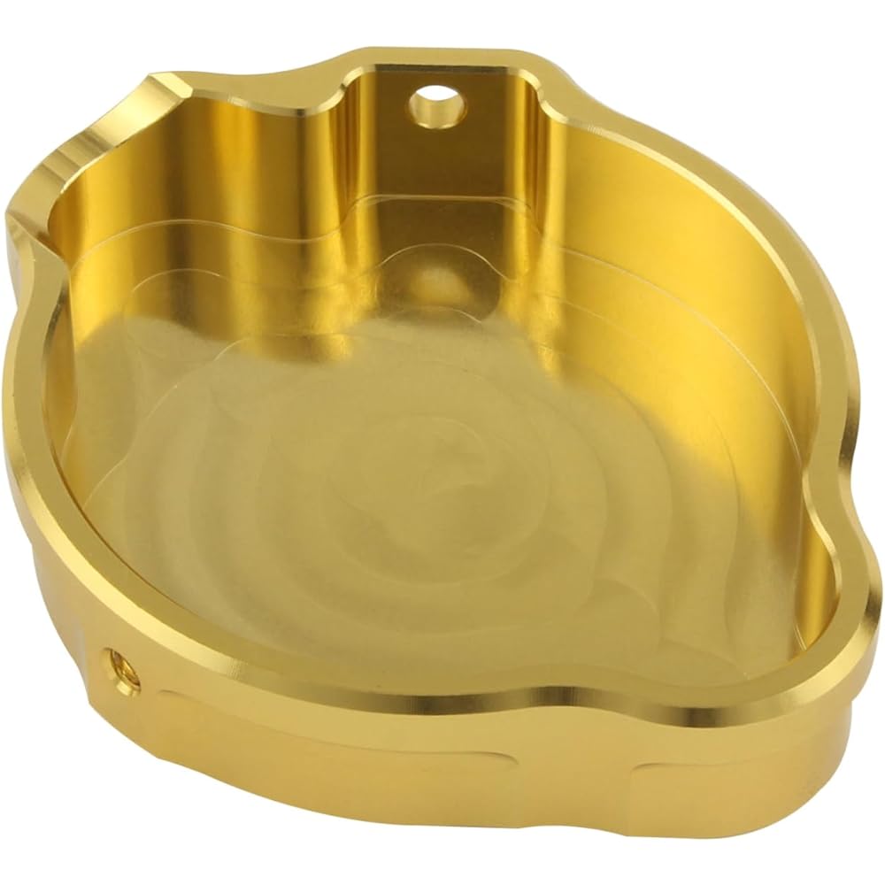 POSH Motorcycle Supplies Aluminum Machine Radiator Cap Z900RS/CAFE (21-23) Champagne Gold 132315-12