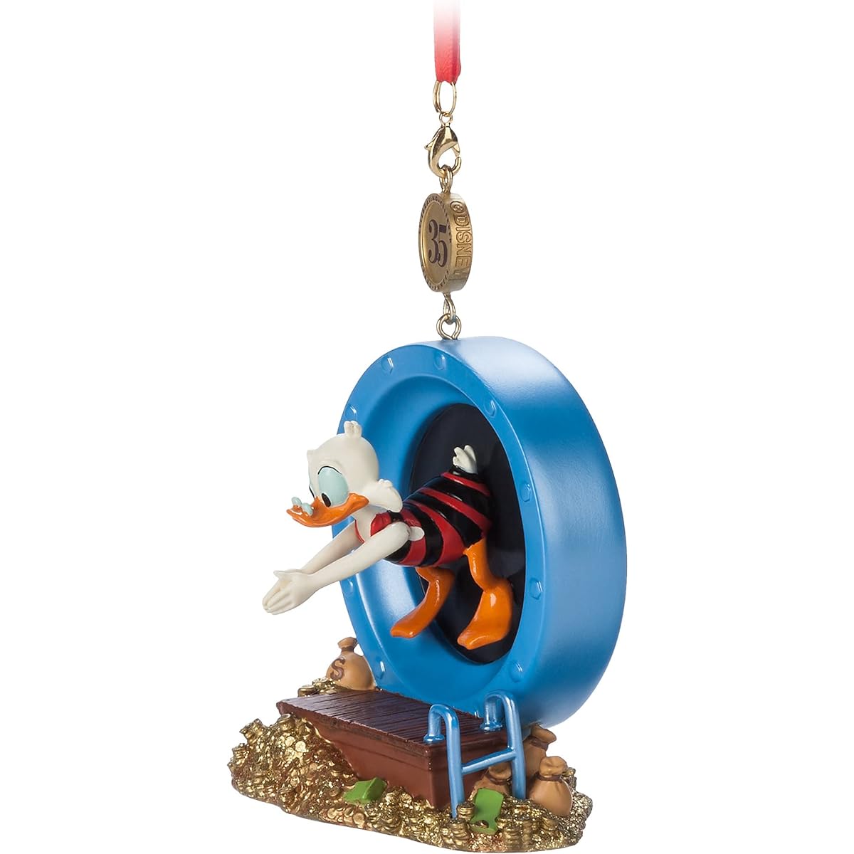 Disney DuckTales Legacy Sketchbook Ornament 35th Anniversary Limited Edition