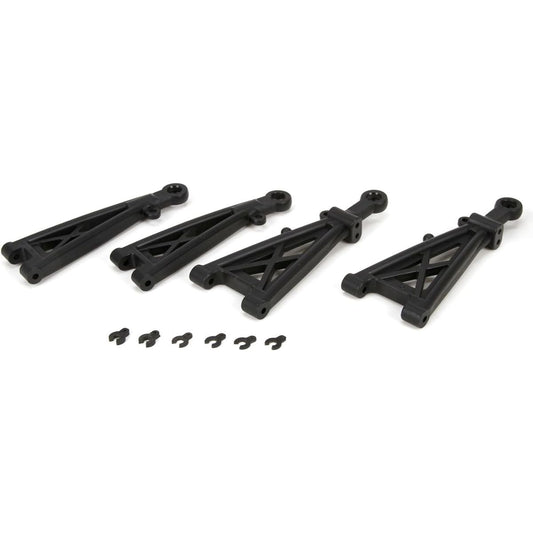 ECX ECX234001 Front suspension arm set 4WD all 2 1:10 scale