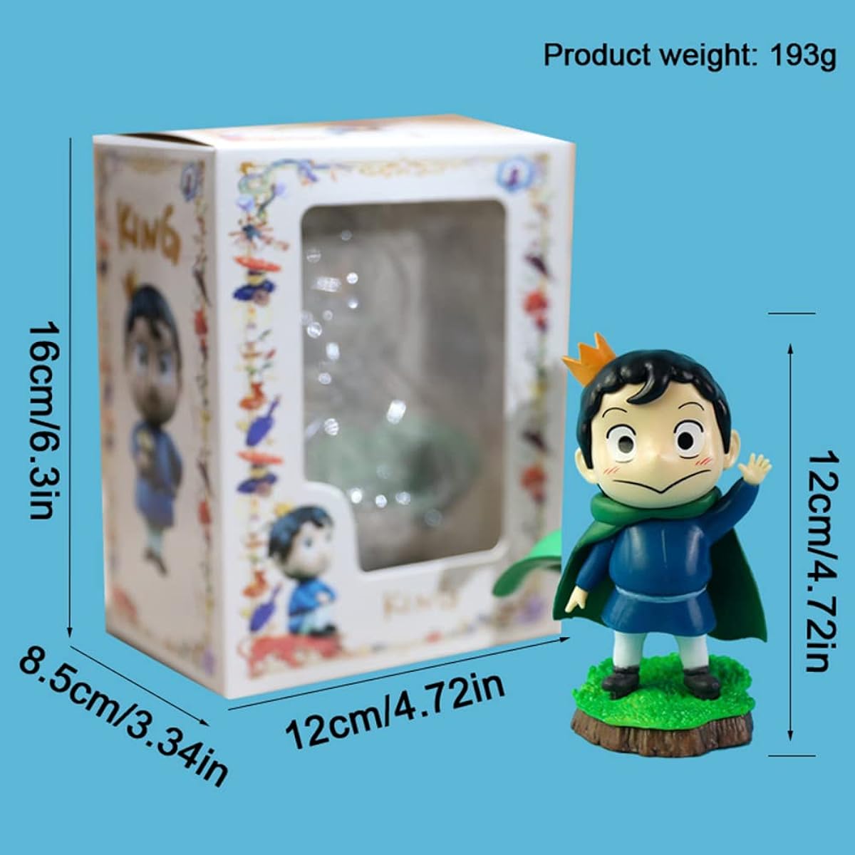Chengchuang King Ranking Figure Toy, King's Ranking Senki Figure Anime Action Figure GK Statue Collection Figure Cartoon Toy Model, Display Decoration Gift