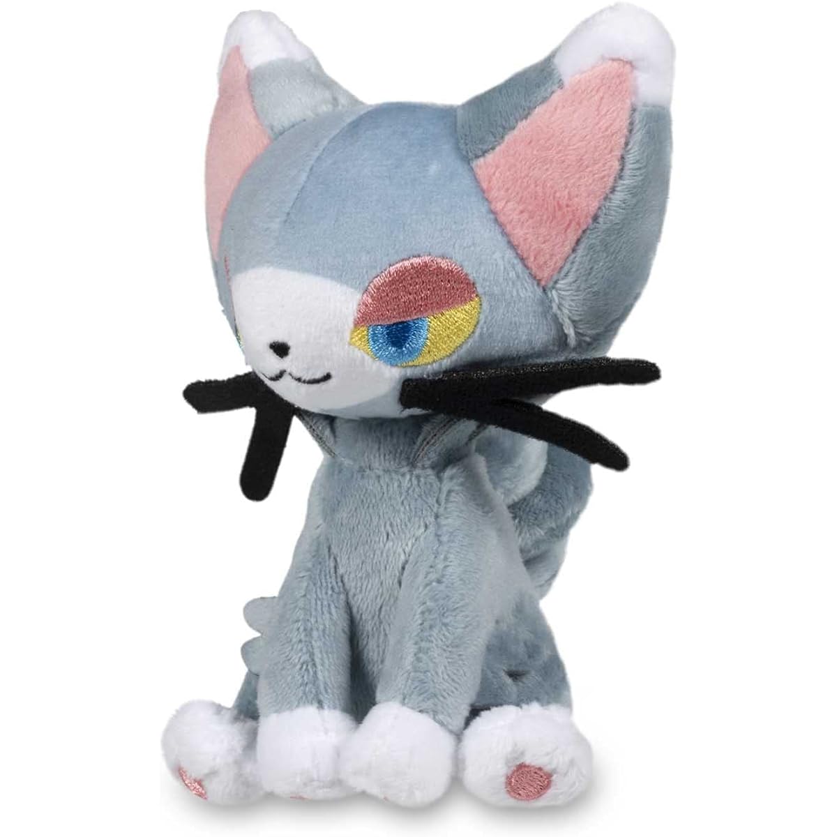 Pokemon Center: Glameow Sitting Cuties Plush, 5 Inch