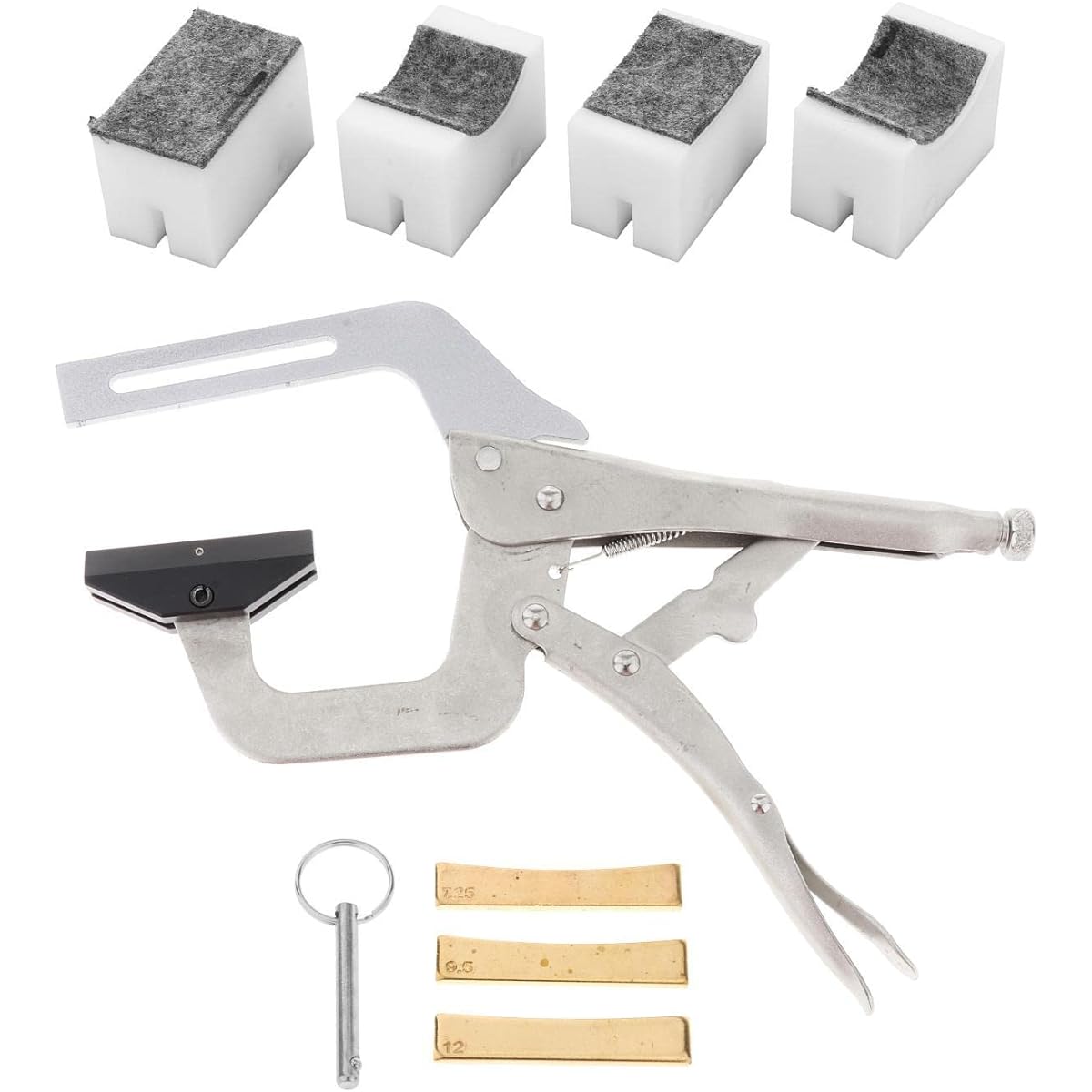 Fretboard Fret Insert Tool 7.25/9.5/12 Fret Inserts for Electric Guitar Repair Tools