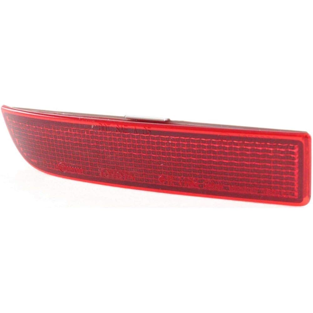 Rear Left Driver Side Bumper Reflector for 2006-2012 Toyota RAV4, 2008-2014 Scion XD TO2830102 8192013022