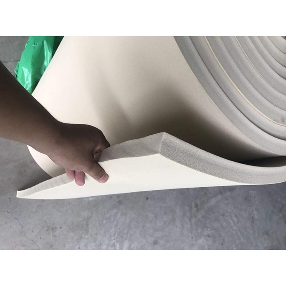 White soundproof cotton, sound absorbing foam for indoor doors and windows keep warm insulation sound absorbing cotton