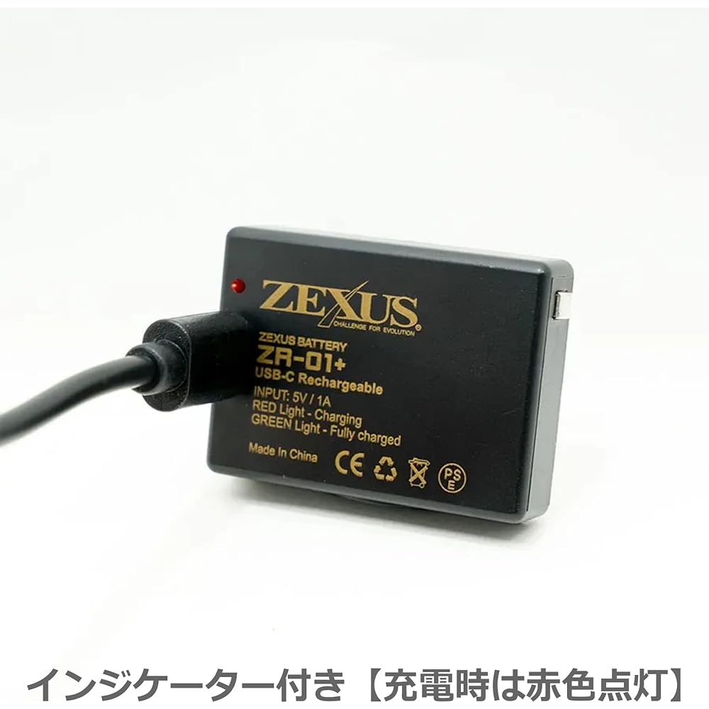 Fuji Toki ZEXUS (Zexus) ZEXUS dedicated battery for LED light ZR-01+