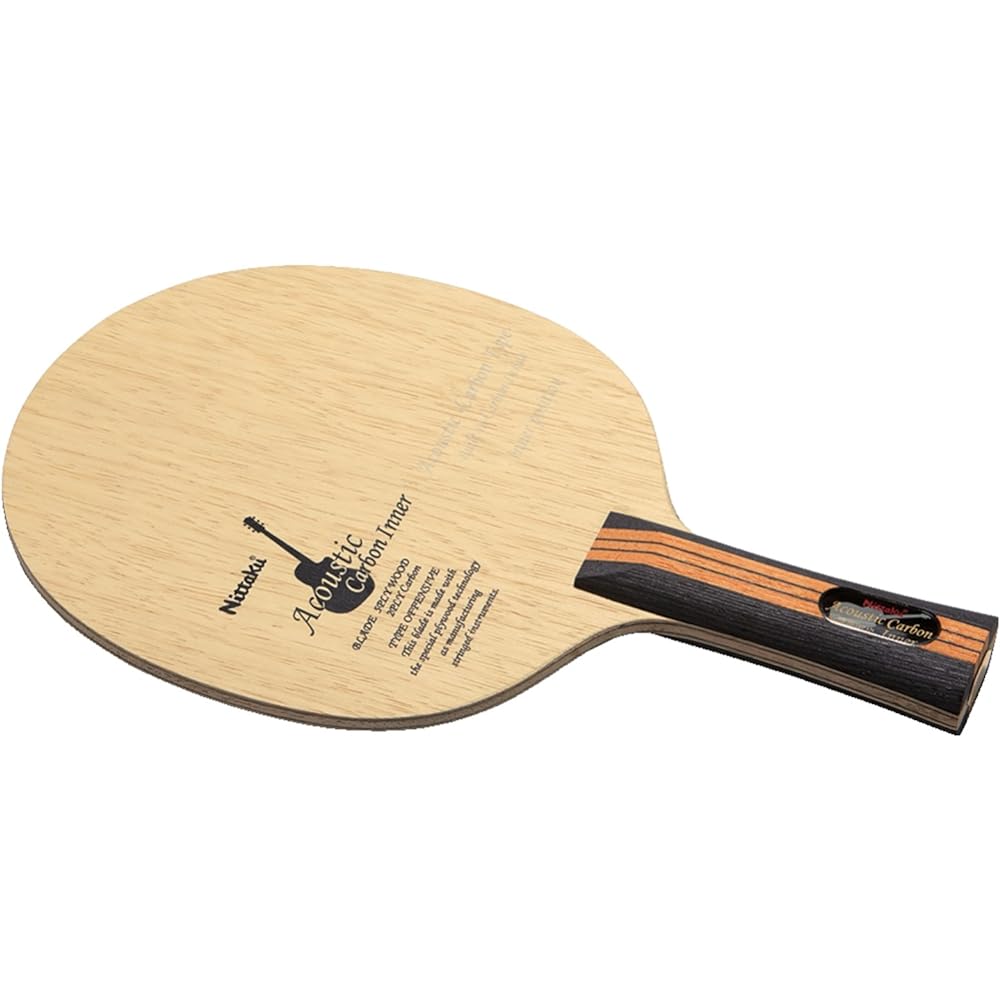 Nittaku Table Tennis Racket Accord Carbon Inner Shakehand Attack Special Material Included