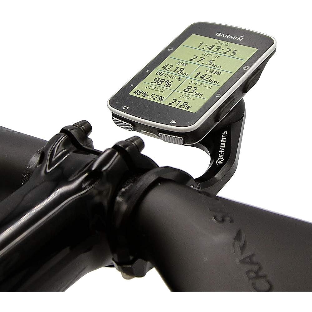 [Rec Mount] Garmin Combo Mount Short Cantilever Type (Standard Width) for 31.8mm (Black) [GM-AERO+GP]