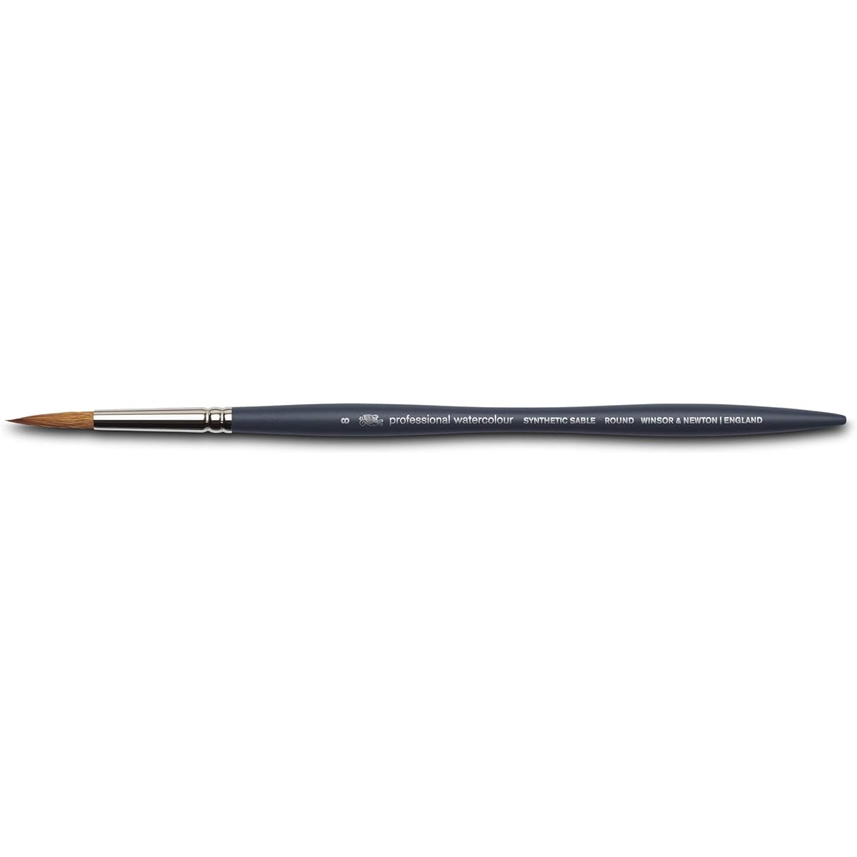 Winsor & Newton Professional Watercolor Brush Synthetic Gray Rundpinsel-Nr. 8