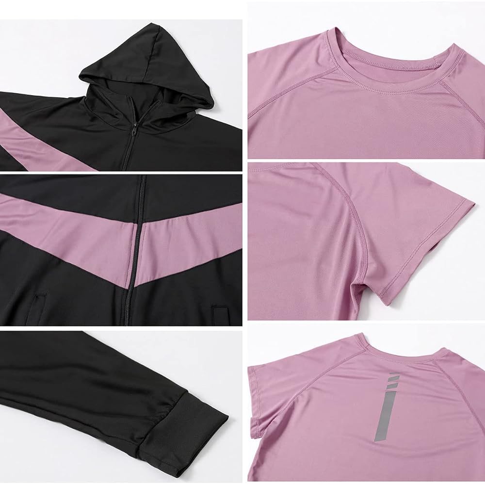 [IBTOM CASTLE] Yoga Wear, Women's Sportswear, Training Wear, Top and Bottom, Fitness Jersey, Sports Bra, Sweat Absorbent, Quick Drying