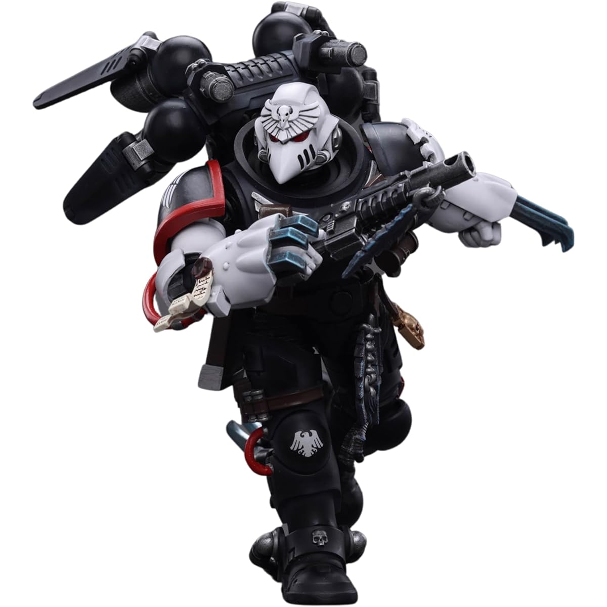 JoyToy [Pre-order 1/18 Warhammer 40,000 Action Figure Raven Guard Chapter Master Cavern Moz Collection Model (4.7 inches)