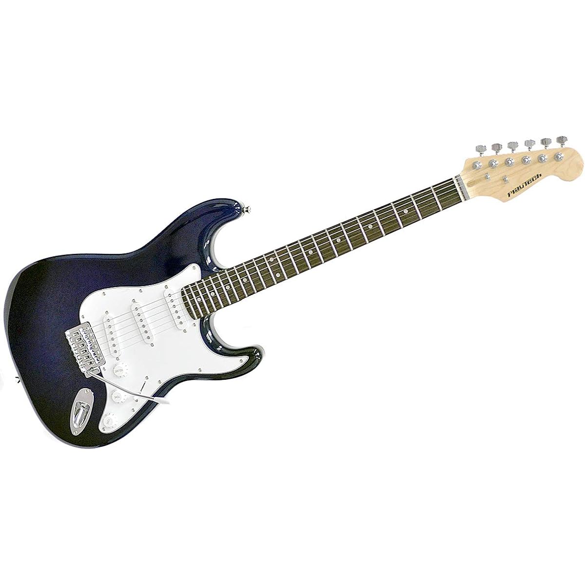 PLAYTECH Electric Guitar ST250 Rose Dark Blue