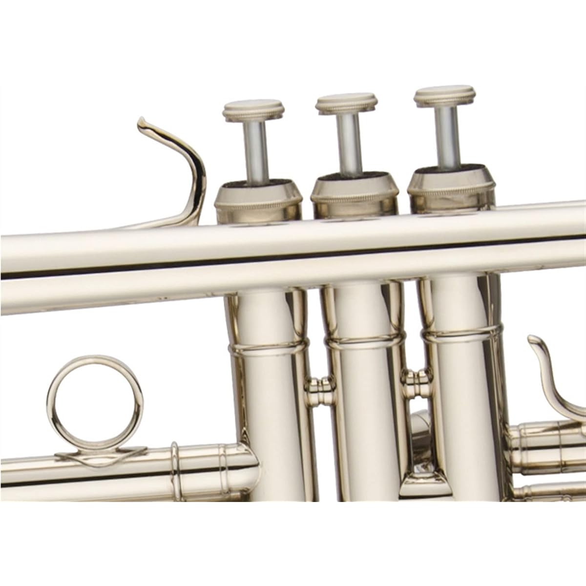 Trumpet B Flat Wind Machine Silver Plated Trumpet Trumpet Instrument