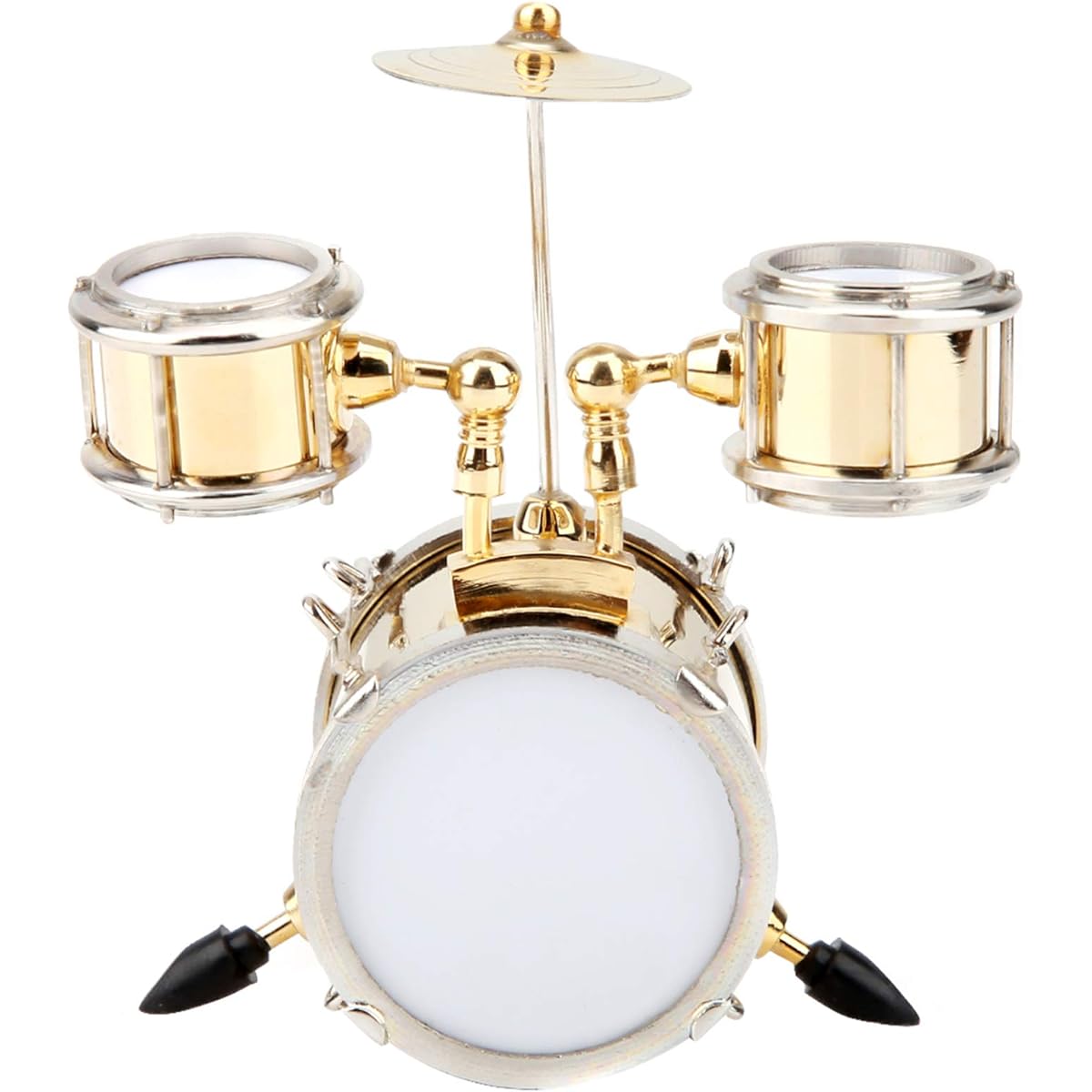 Miniature Musical Instrument Miniature Musical Instrument Miniature Musical Instrument Replica Drum Set Ornament Drummer Gift